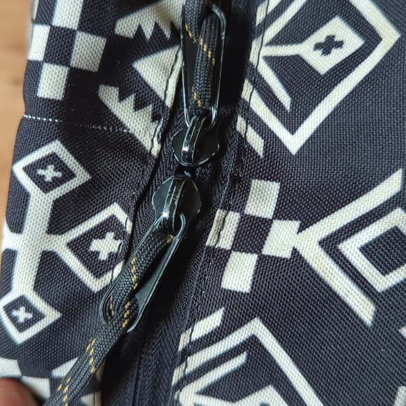 Focused Space. Unisex Tribal Print Backpack. Zippered Front Pocket. - Picture 12 of 14